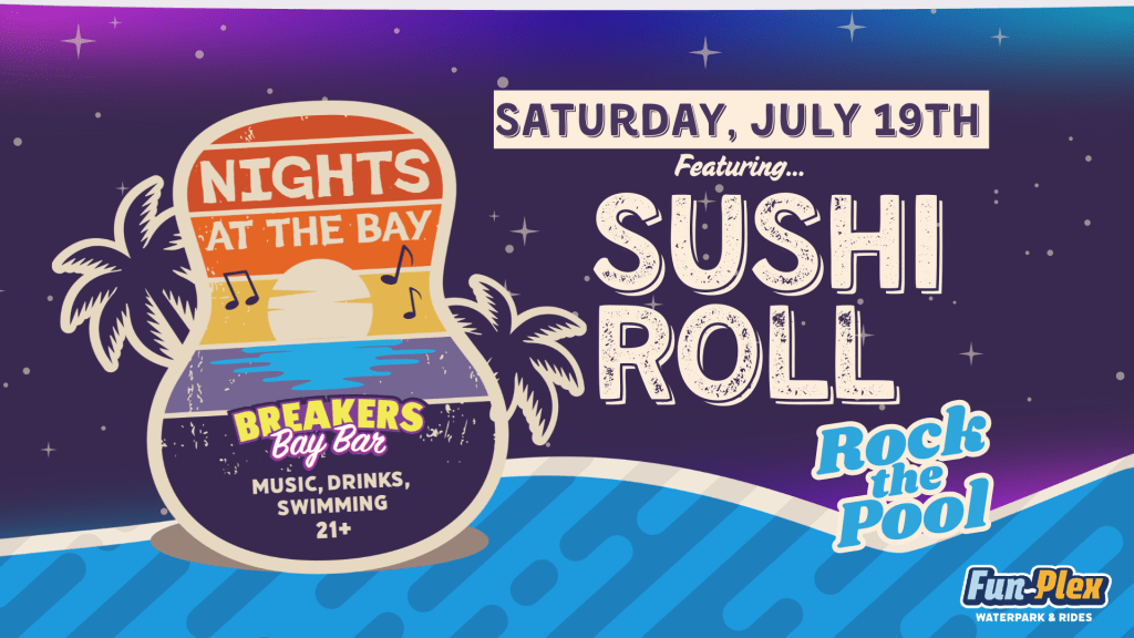 Rock the Pool with Sushi Roll